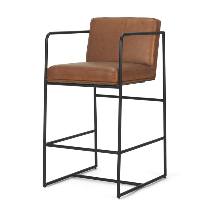 Stamford Leather Counter Stool