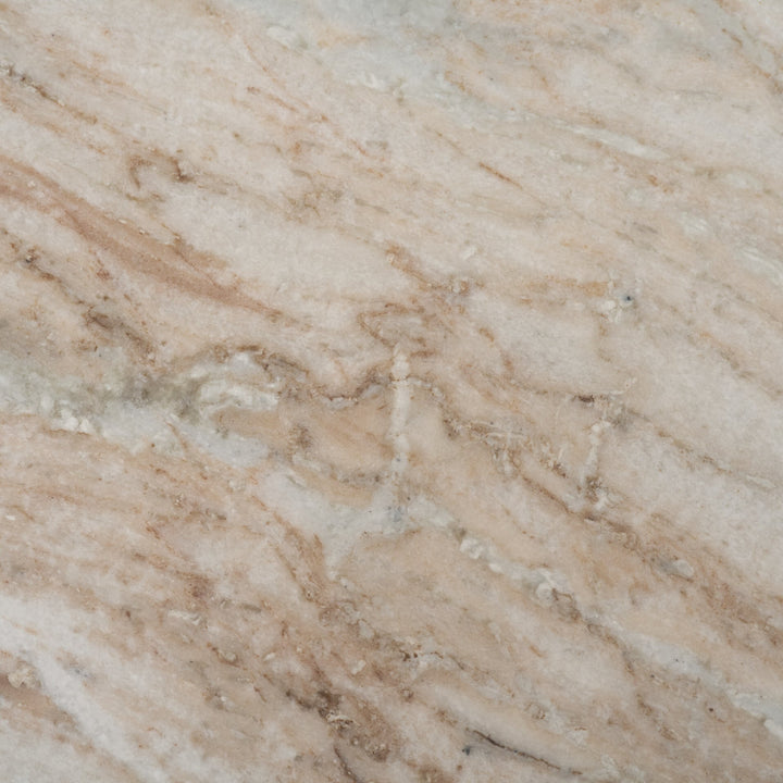 Ravello 42" Pink Marble Swirl Pedestal Base Round Dining Table