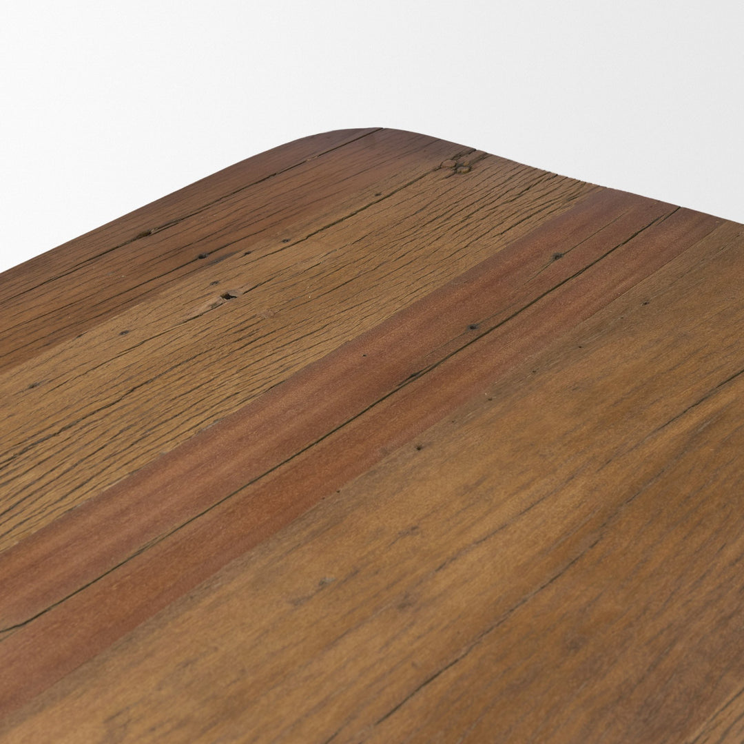 Hewitt 94" Rectangular Smooth Reclaimed Wood Dining Table