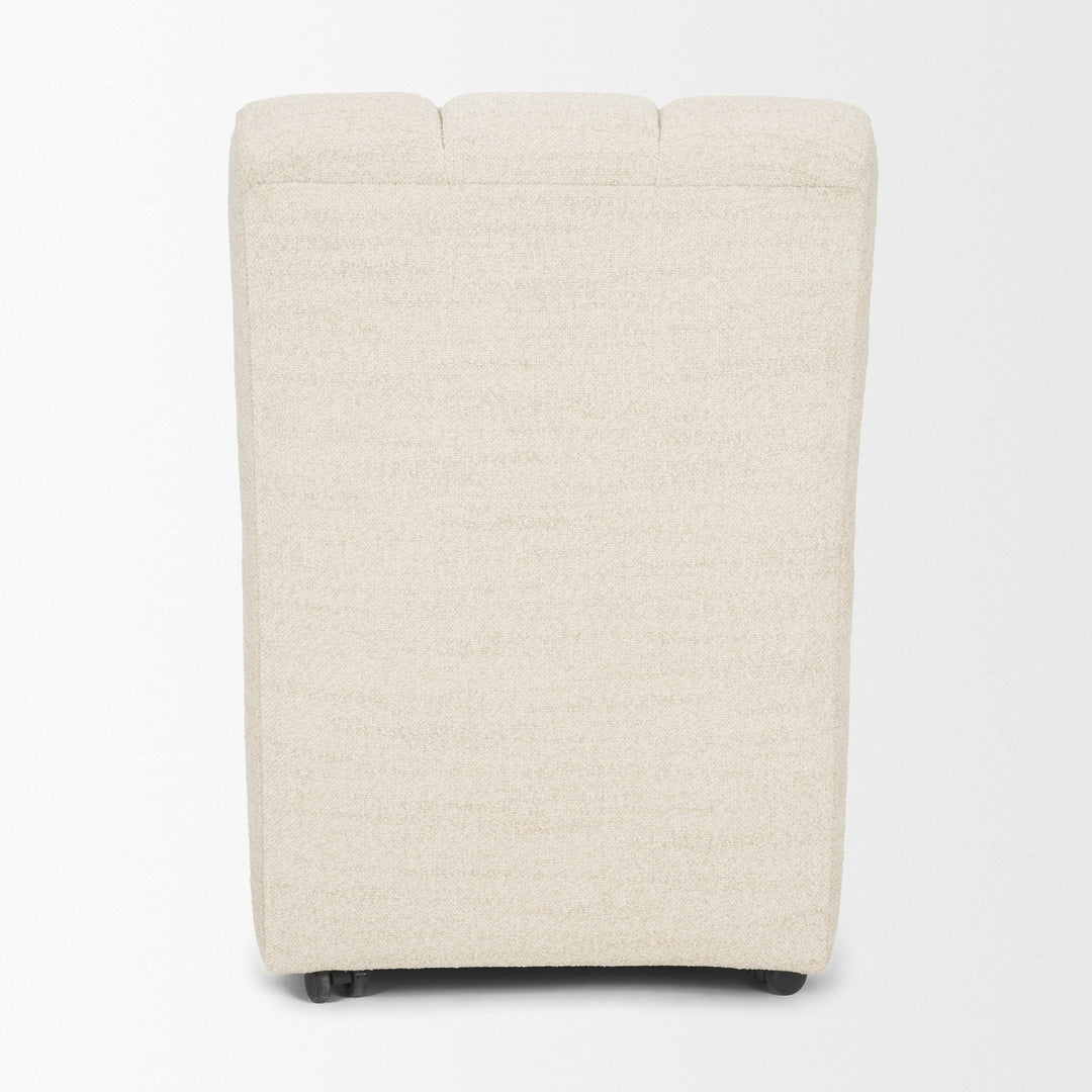 Wilkins Beige Performance Fabric Upholstered Dining Chair