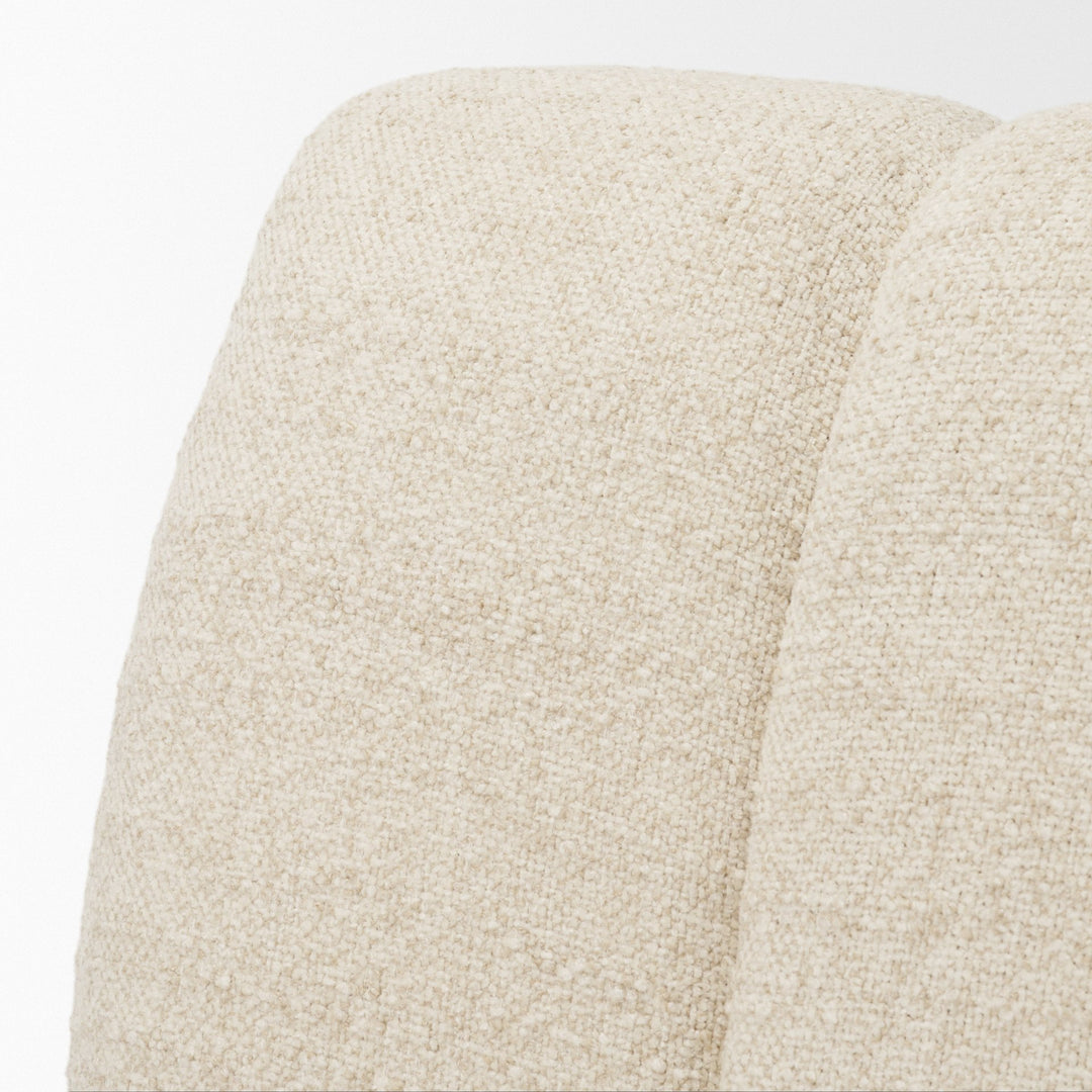 Wilkins Beige Performance Fabric Upholstered Dining Chair