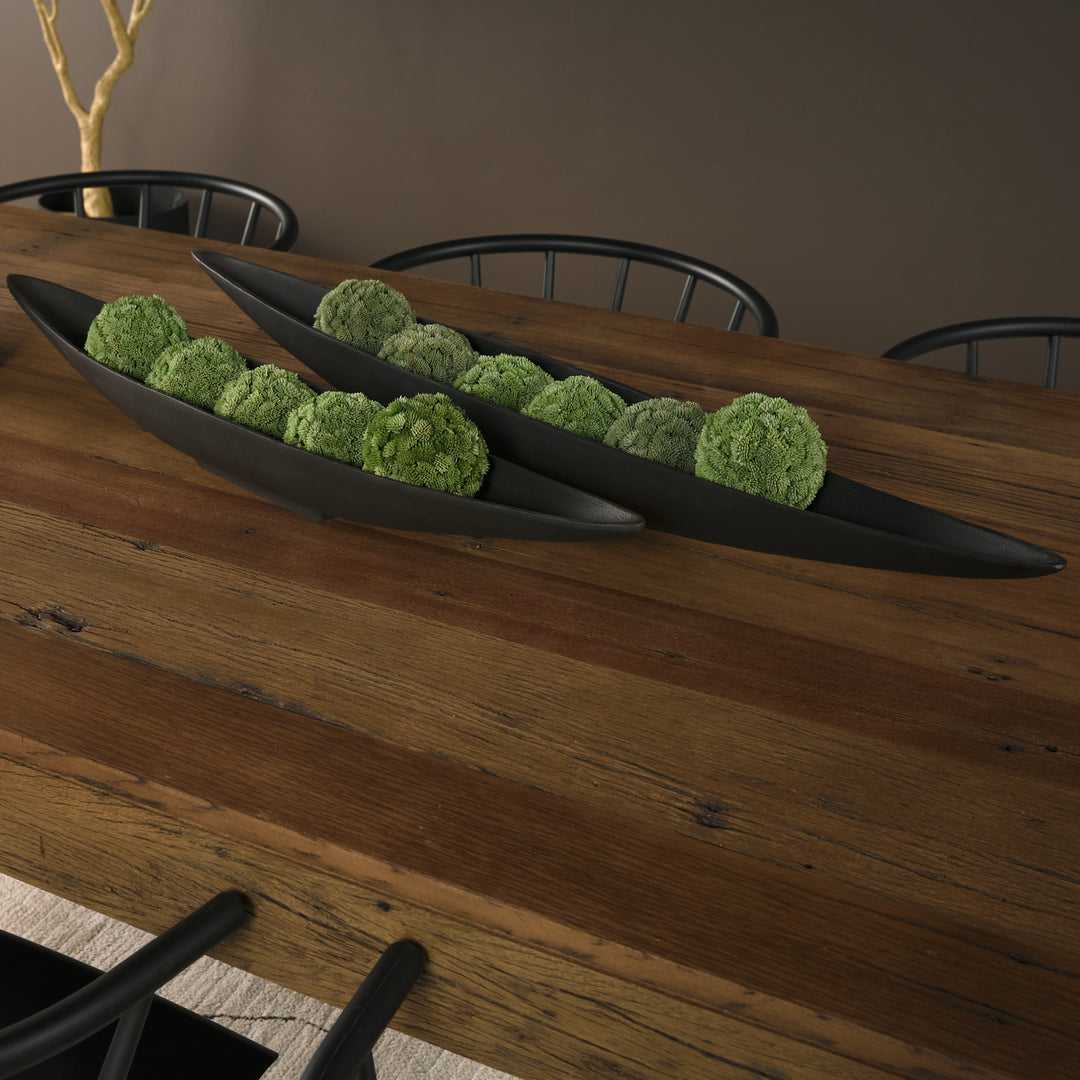 Hewitt 94" Rectangular Smooth Reclaimed Wood Dining Table