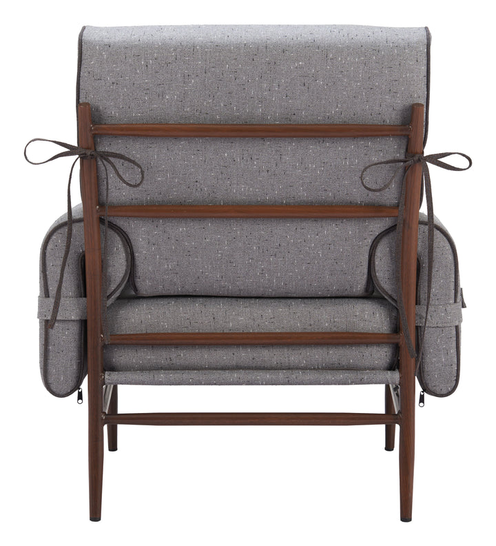 Klem Accent Chair Gray - AmericanHomeFurniture