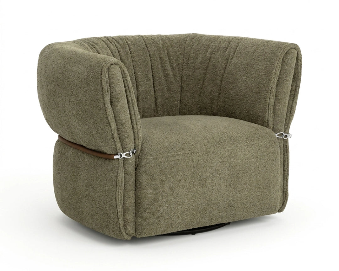 Davisville Swivel Armchair - Colorado Eucalyptus