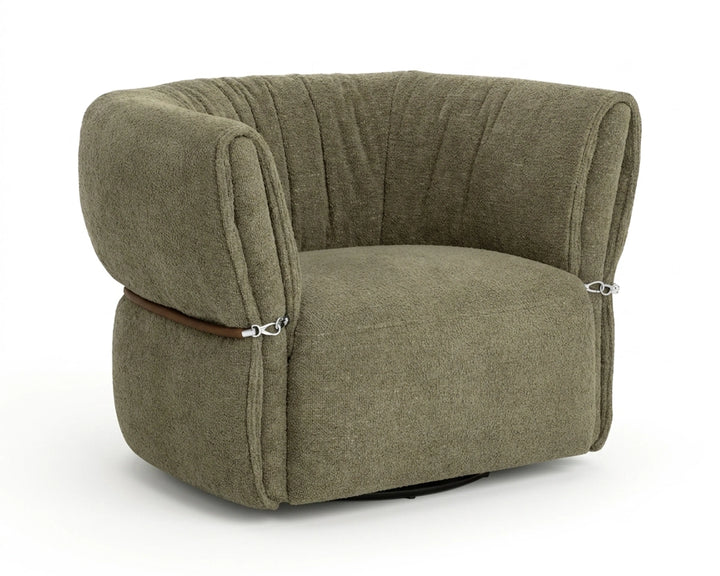 Davisville Swivel Armchair - Colorado Eucalyptus