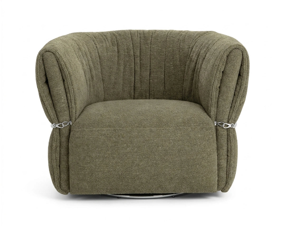 Davisville Swivel Armchair - Colorado Eucalyptus