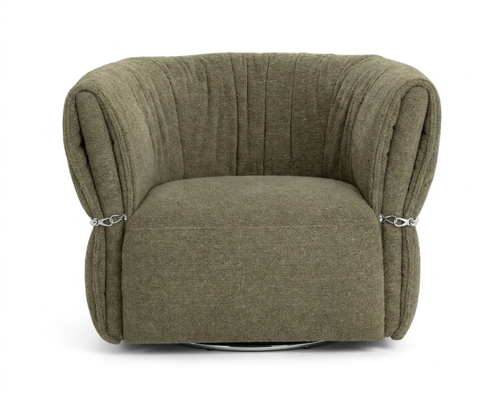 Davisville Swivel Armchair - Colorado Eucalyptus