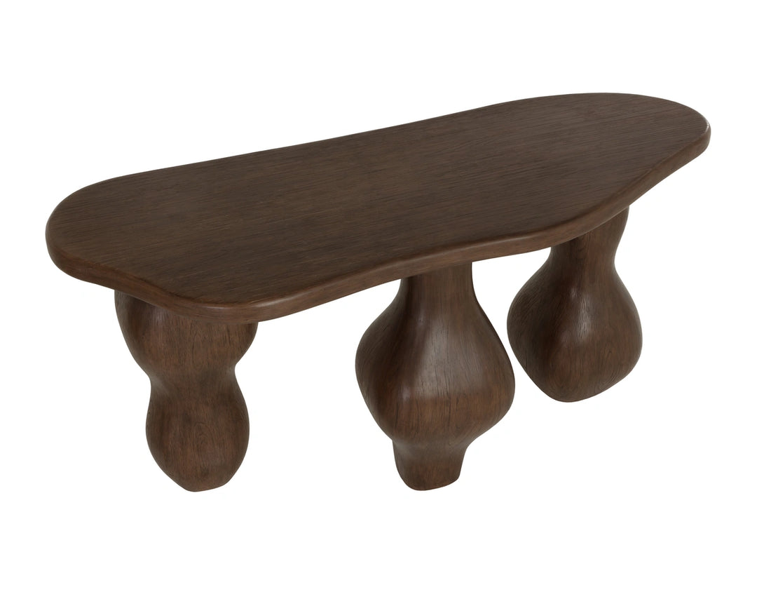 Ines Console Table - Dark Brown