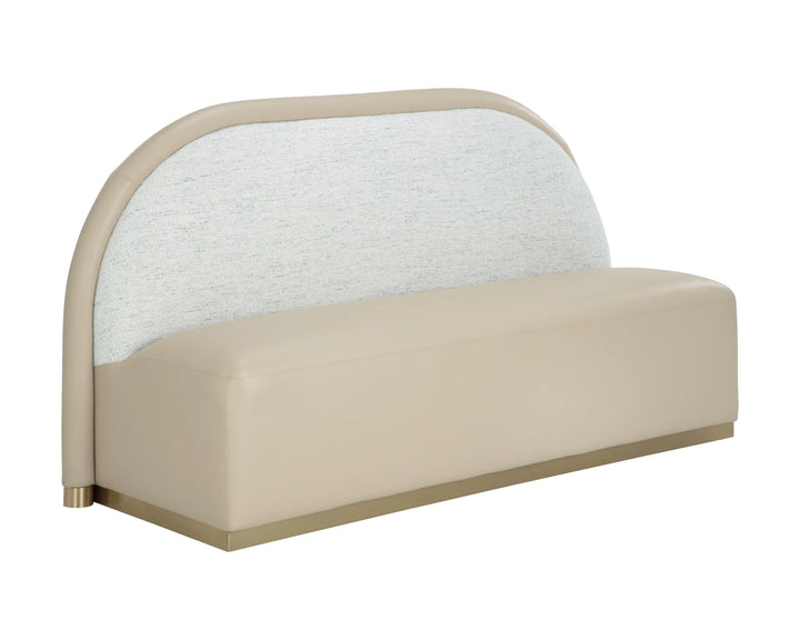 Ovid Banquette - Napa Beige / Hailey Moon