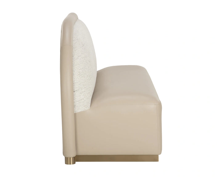 Ovid Banquette - Napa Beige / Hailey Moon