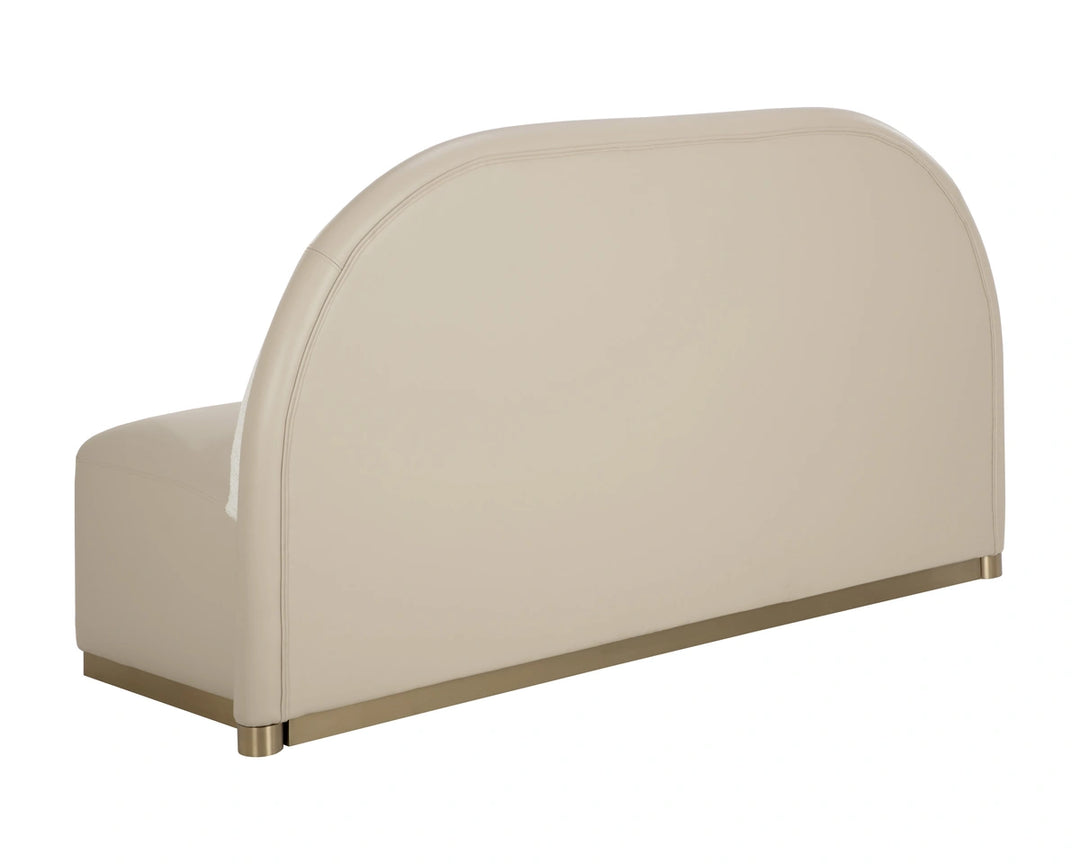 Ovid Banquette - Napa Beige / Hailey Moon