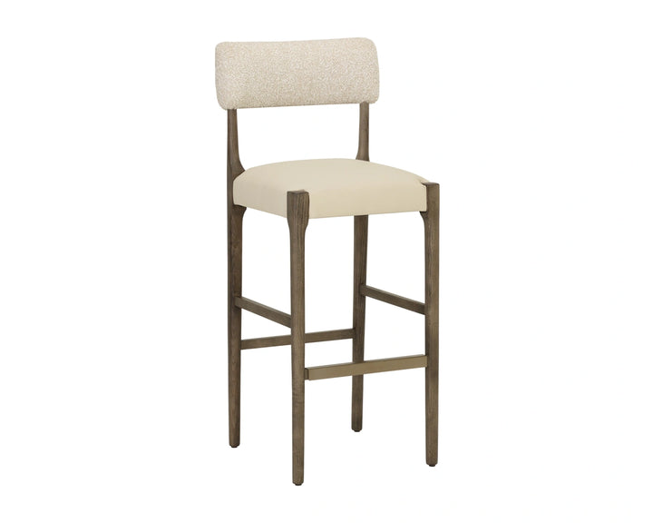 Guardi Barstool - Scottsdale Eggshell / Santa Cruz Oatmeal