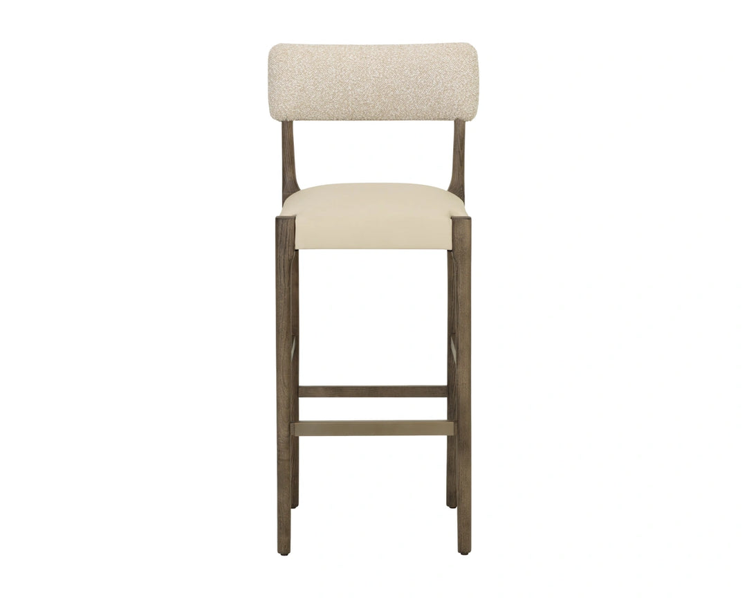 Guardi Barstool - Scottsdale Eggshell / Santa Cruz Oatmeal