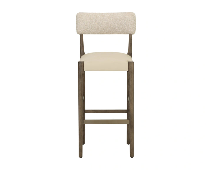 Guardi Barstool - Scottsdale Eggshell / Santa Cruz Oatmeal
