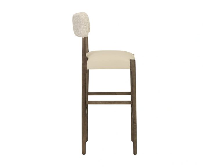 Guardi Barstool - Scottsdale Eggshell / Santa Cruz Oatmeal