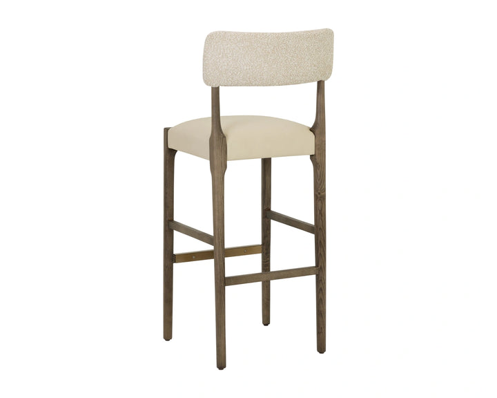 Guardi Barstool - Scottsdale Eggshell / Santa Cruz Oatmeal