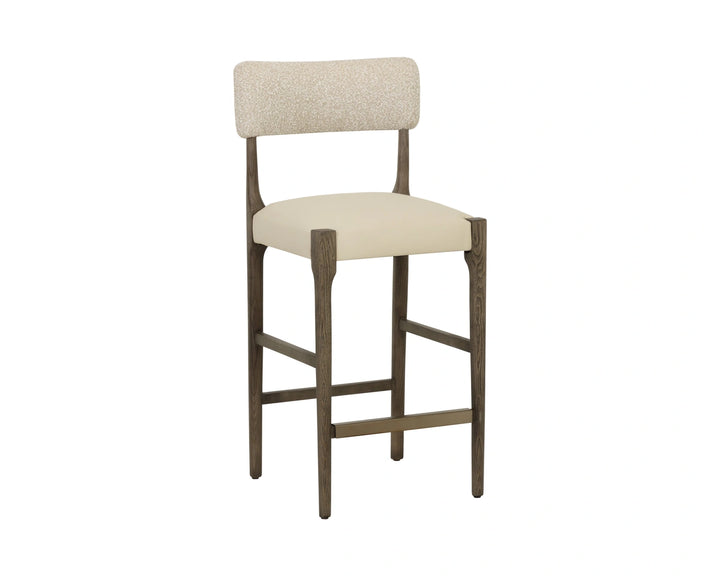 Guardi Counter Stool - Scottsdale Eggshell / Santa Cruz Oatmeal