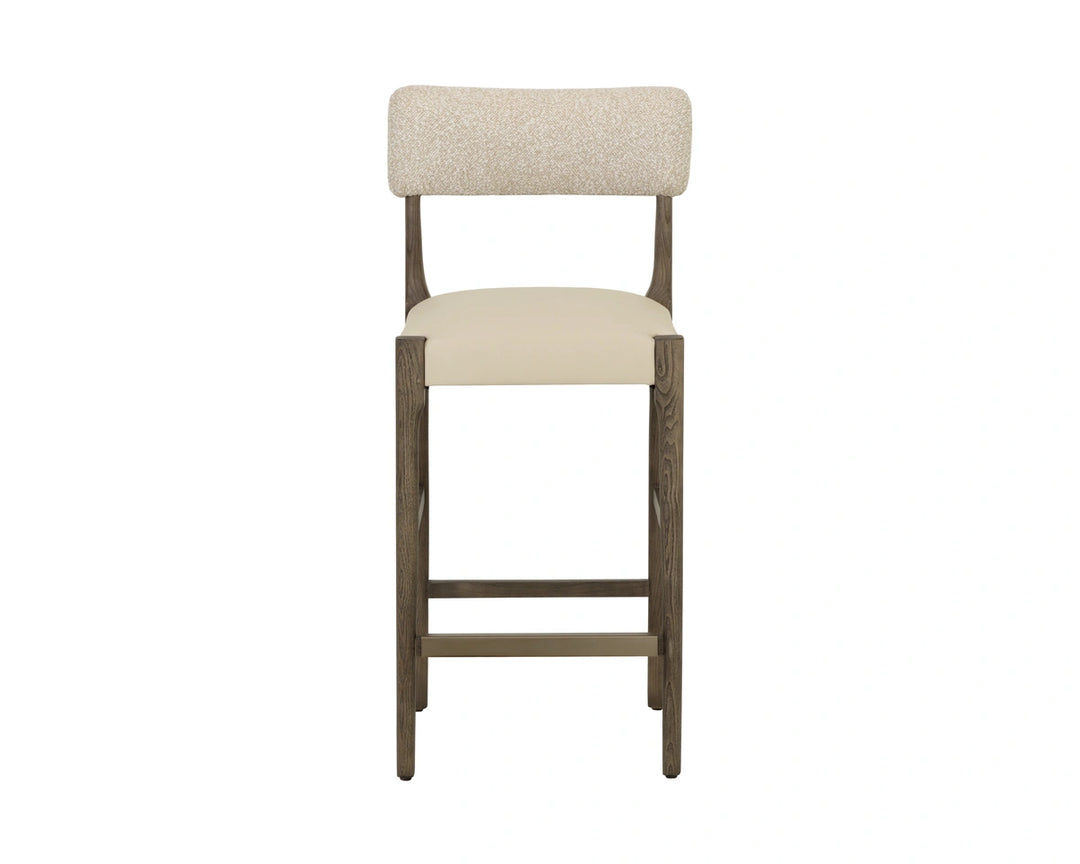 Guardi Counter Stool - Scottsdale Eggshell / Santa Cruz Oatmeal
