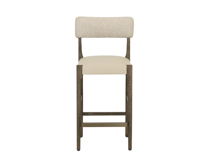 Guardi Counter Stool - Scottsdale Eggshell / Santa Cruz Oatmeal