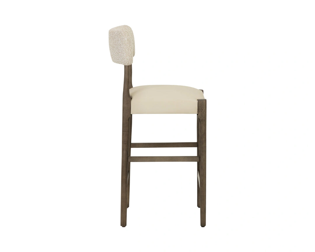 Guardi Counter Stool - Scottsdale Eggshell / Santa Cruz Oatmeal