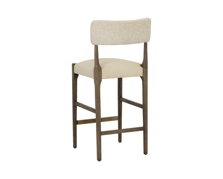 Guardi Counter Stool - Scottsdale Eggshell / Santa Cruz Oatmeal