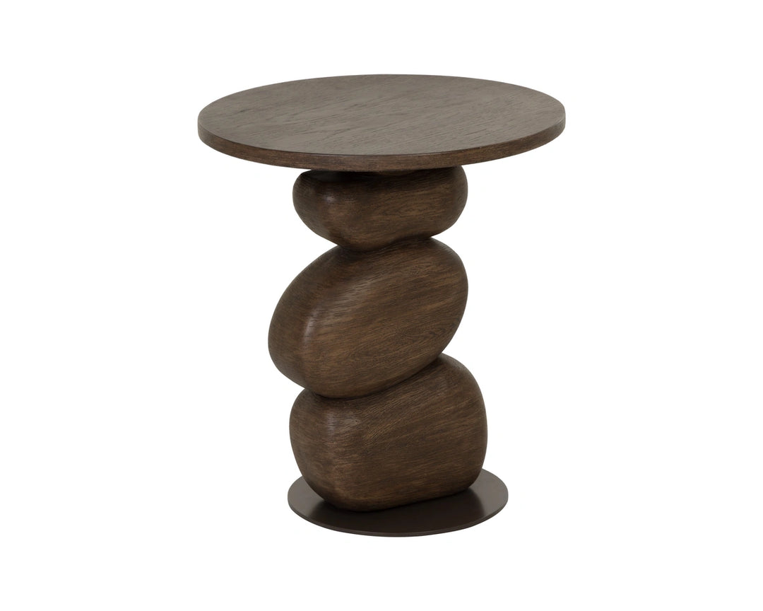Balio End Table - Wood Look - Brown