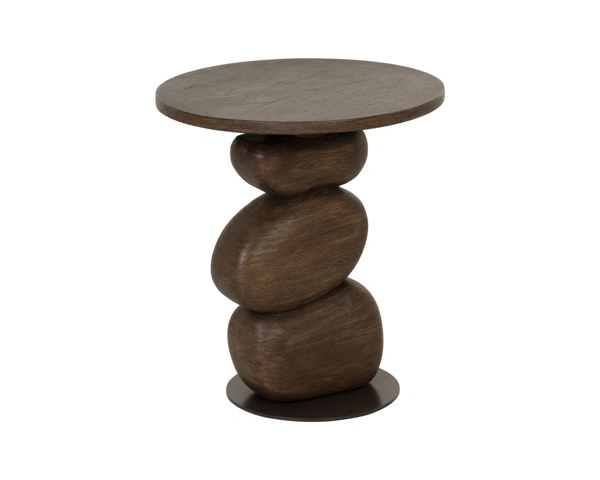 Balio End Table - Wood Look - Brown