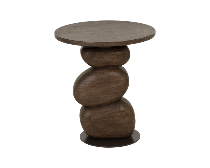 Balio End Table - Wood Look - Brown