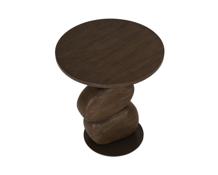 Balio End Table - Wood Look - Brown