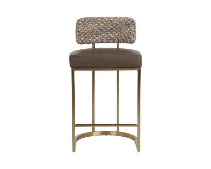 Larissa Counter Stool - Eglinton Espresso / Gellar Earth