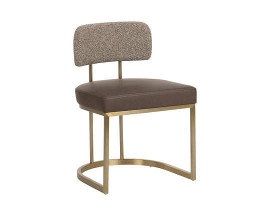 Larissa Dining Chair - Eglinton Espresso / Gellar Earth