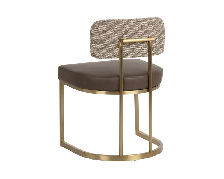 Larissa Dining Chair - Eglinton Espresso / Gellar Earth