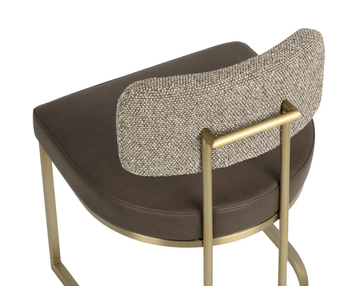 Larissa Dining Chair - Eglinton Espresso / Gellar Earth