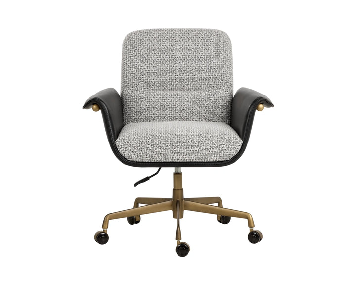 Lomax Office Chair - Helios Check Black / Bravo Black
