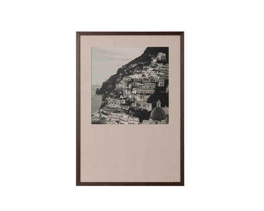 Coastal Vibes III - 28" X 40" - Deep Brown Frame
