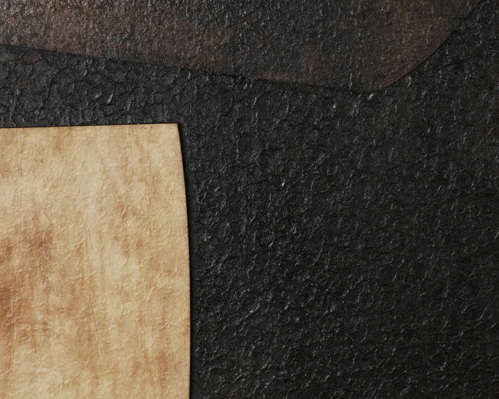 Rustic Nuance II - 30" X 60" - Black Floater Frame