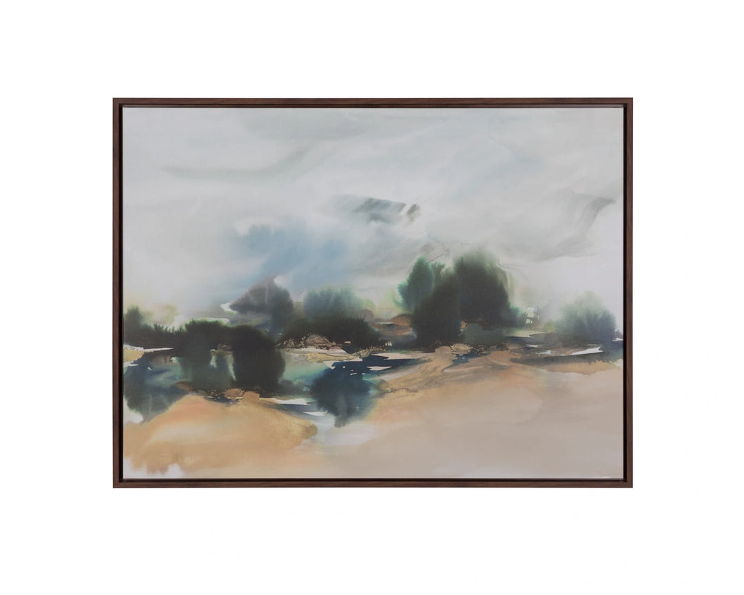 Turner Classic - 40" X 30" - Brown Floater Frame
