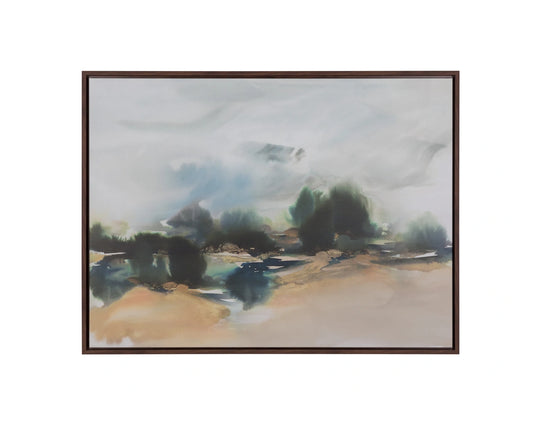 Turner Classic - 40" X 30" - Brown Floater Frame