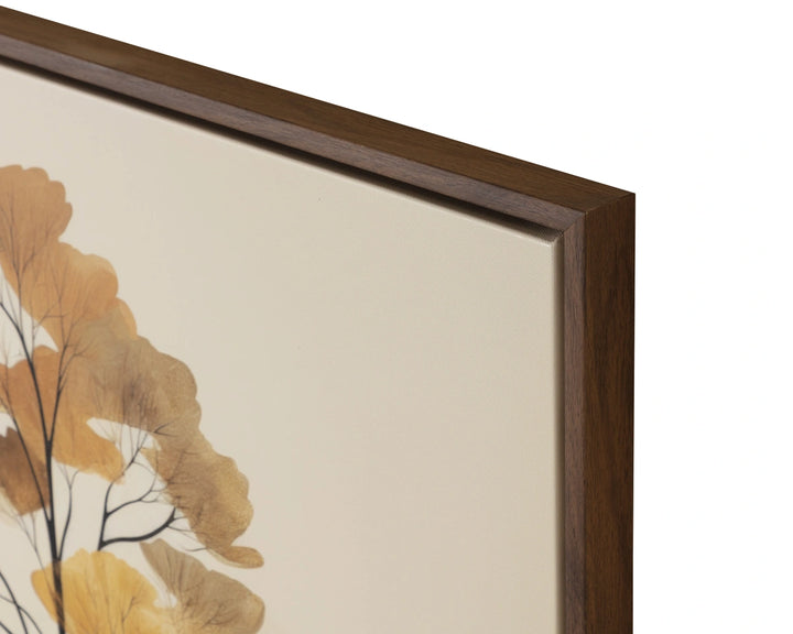Still September - 30" X 30" - Brown Floater Frame