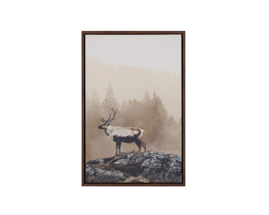 Into The Wild I - 20" X 30" - Brown Floater Frame