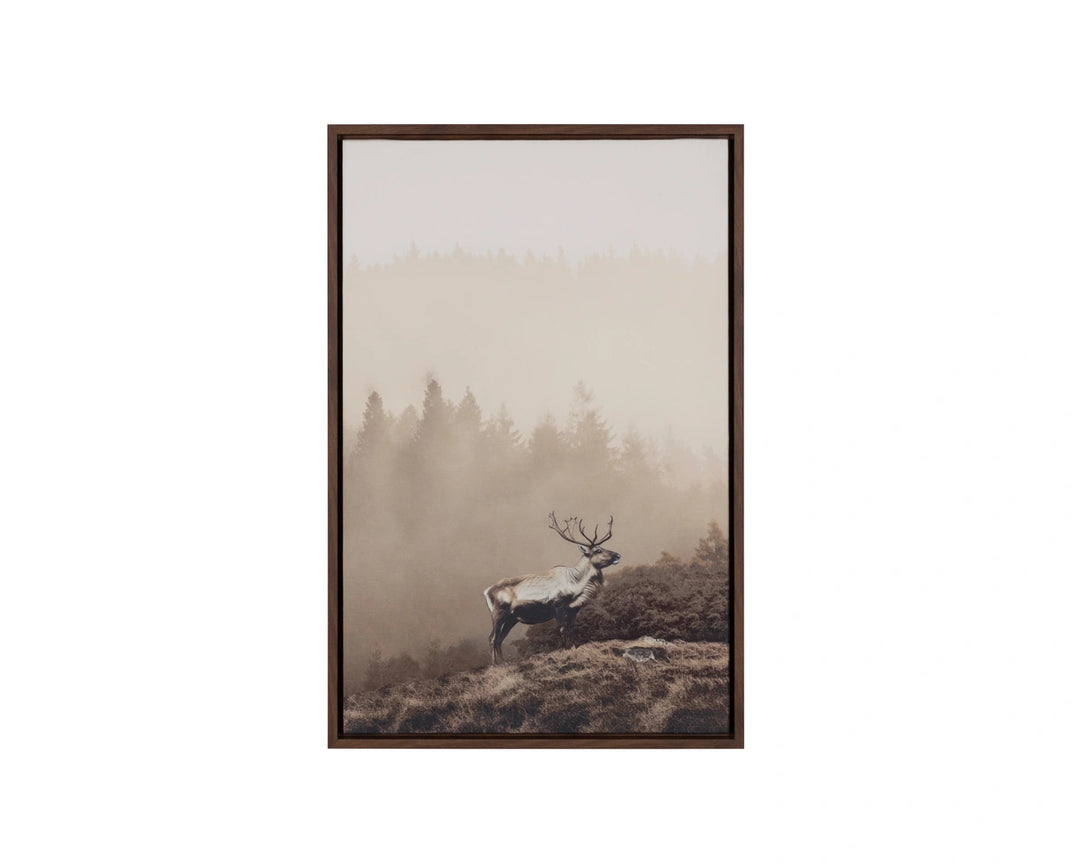 Into The Wild II - 20" X 30" - Brown Floater Frame