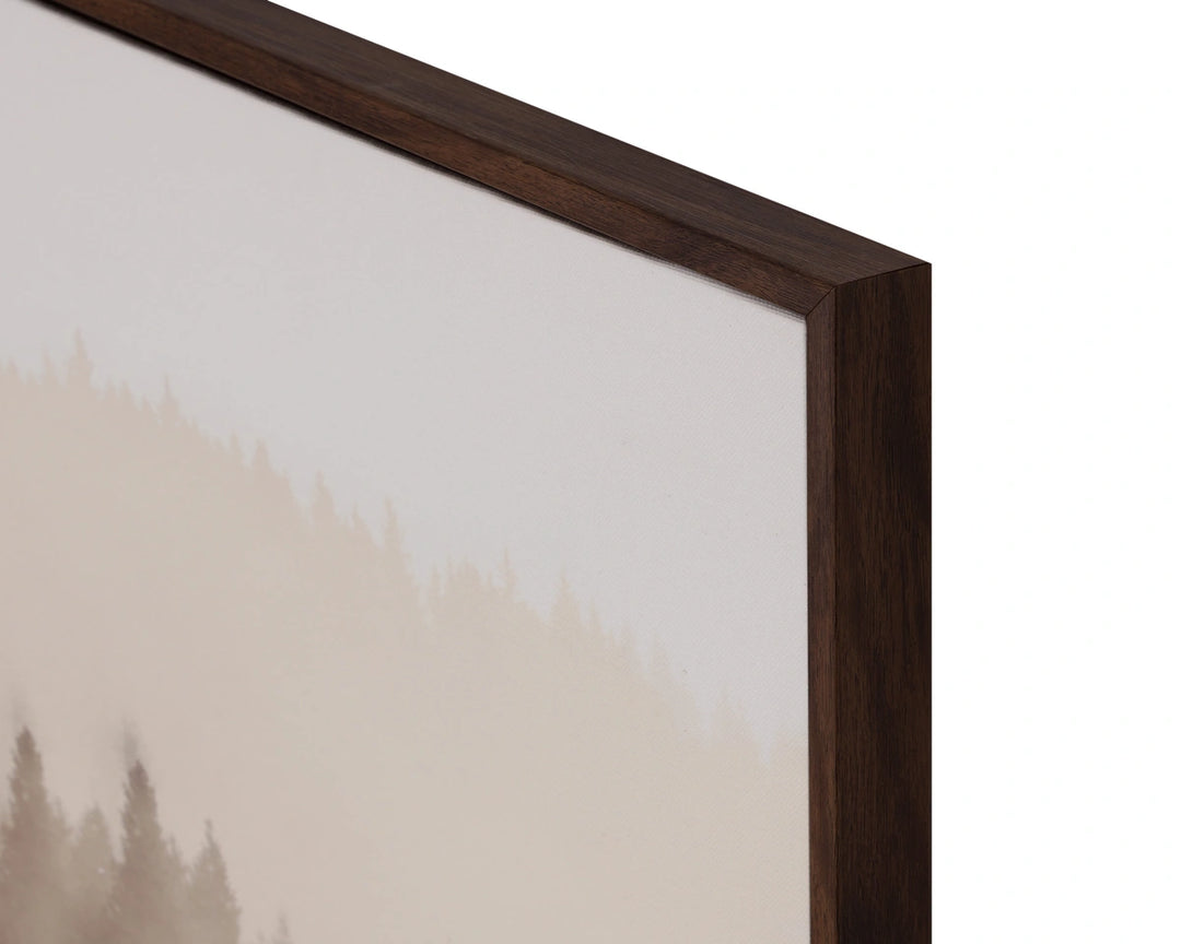 Into The Wild II - 20" X 30" - Brown Floater Frame