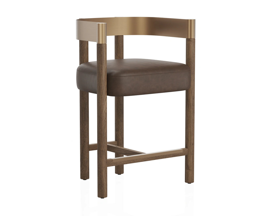 Manolo Counter Stool - Eglinton Espresso