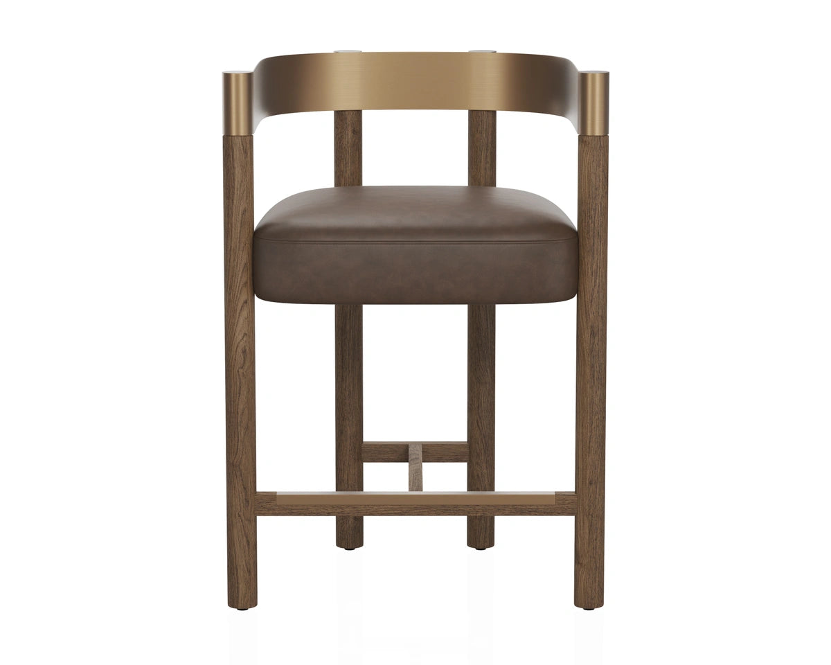 Manolo Counter Stool - Eglinton Espresso
