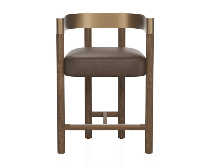 Manolo Counter Stool - Eglinton Espresso