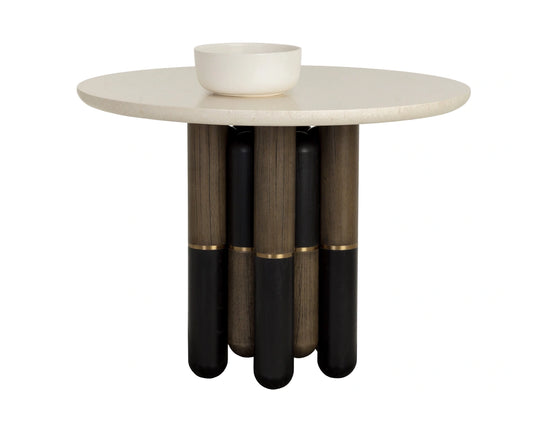 Yanna Bistro Table - Round - Marble - 39.5"