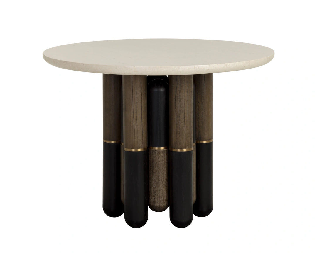 Yanna Bistro Table - Round - Marble - 39.5"