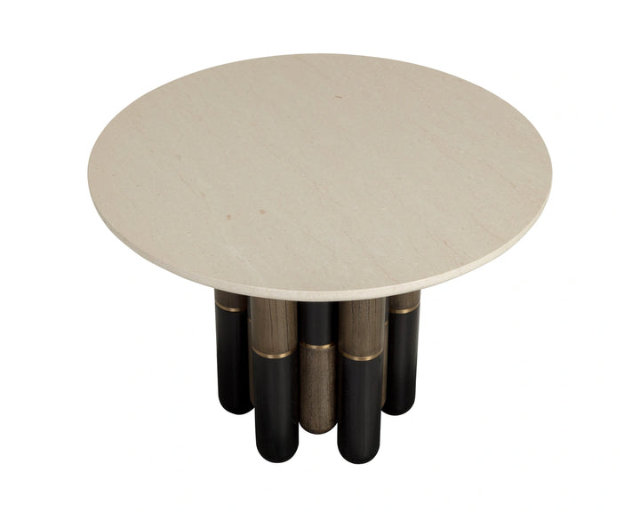 Yanna Bistro Table - Round - Marble - 39.5"