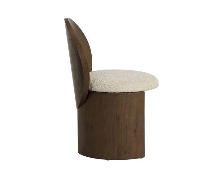 Mitre Dining Chair - Santa Cruz Oatmeal