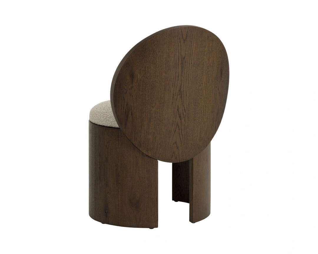Mitre Dining Chair - Santa Cruz Oatmeal